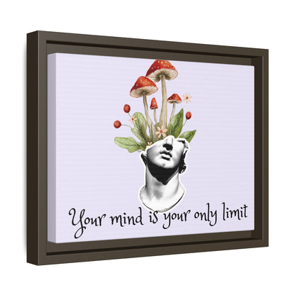 Botanical & Classical Framed Canvas Wall Art — Personalized Inspirational Print