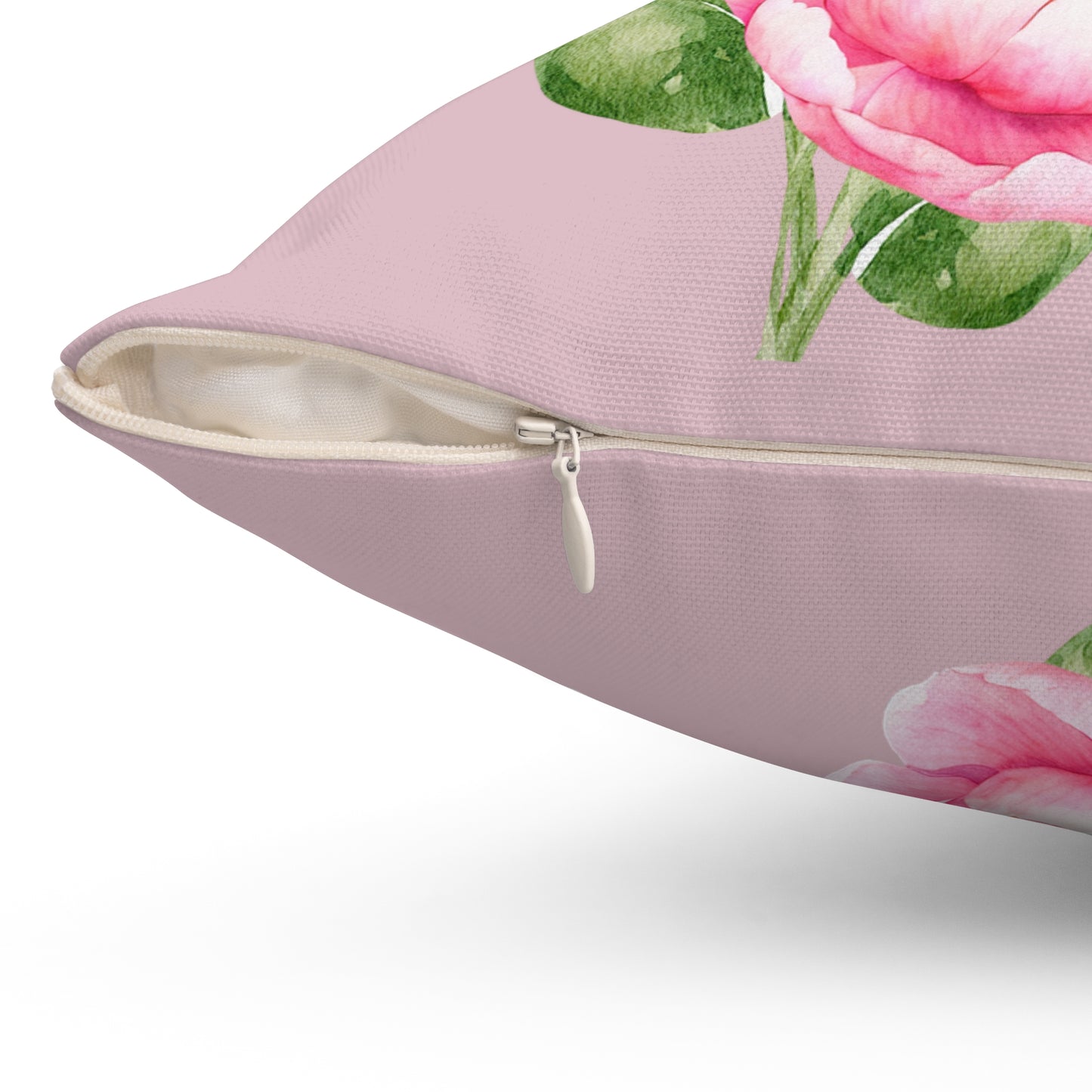 Personalize it! Watercolor Hummingbird Floral Throw Pillow