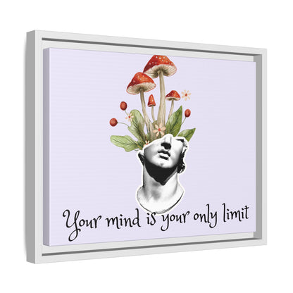 Botanical & Classical Framed Canvas Wall Art — Personalized Inspirational Print