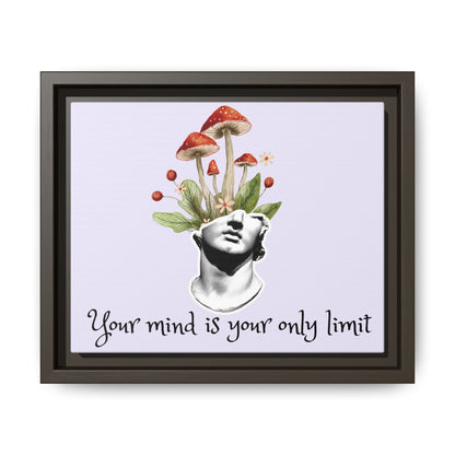 Botanical & Classical Framed Canvas Wall Art — Personalized Inspirational Print