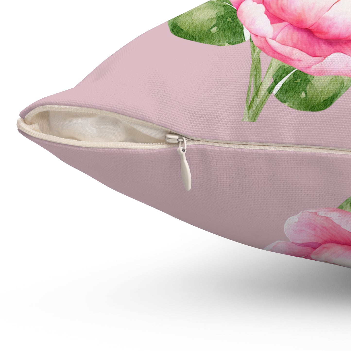 Personalize it! Watercolor Hummingbird Floral Throw Pillow