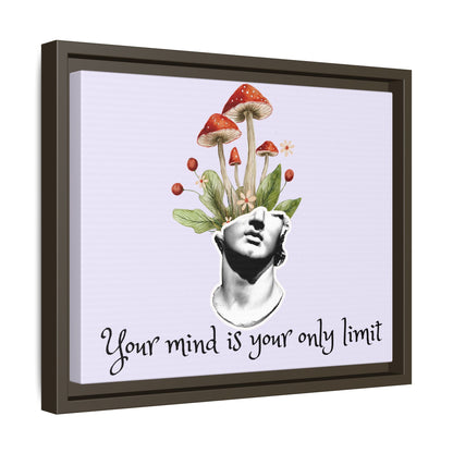 Botanical & Classical Framed Canvas Wall Art — Personalized Inspirational Print