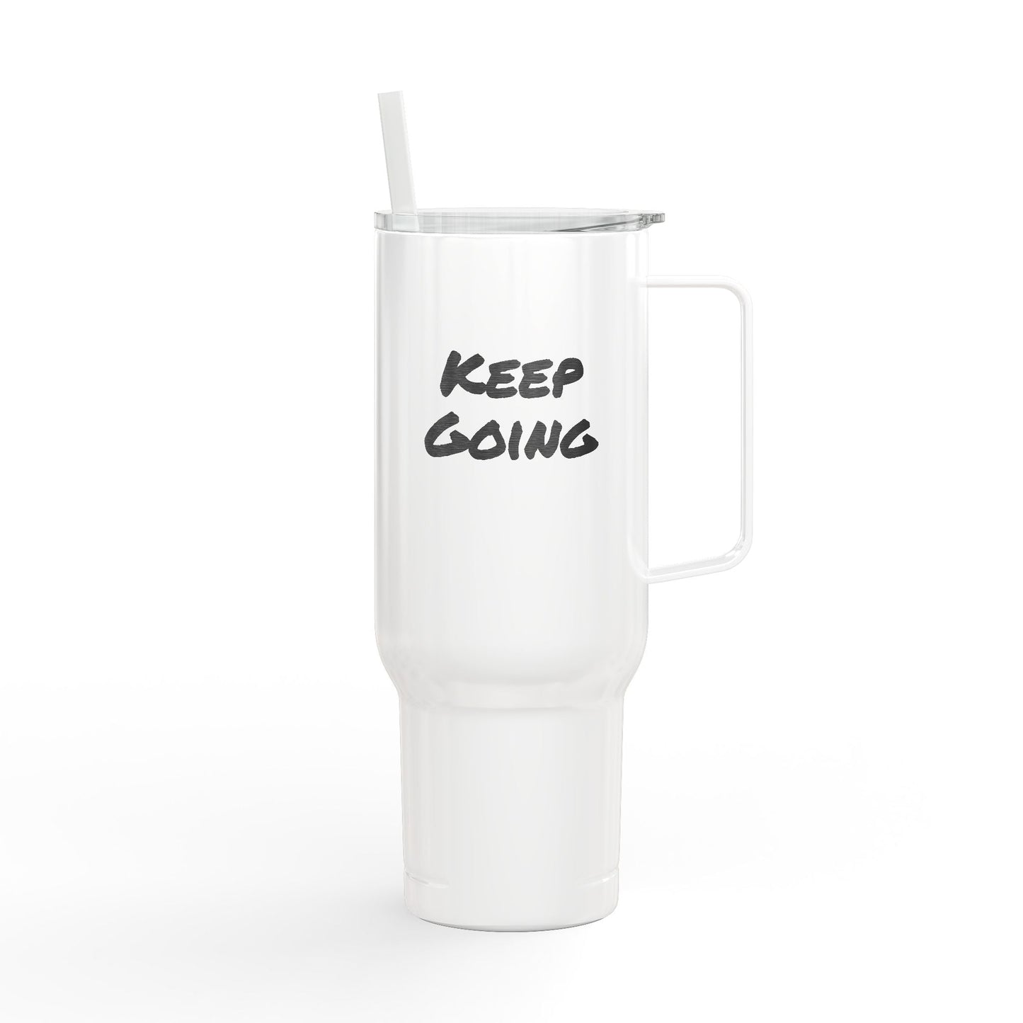 Engraved 40oz Insulated Tumbler — "Bad Days Are Not Failures" Personalized Travel Mug