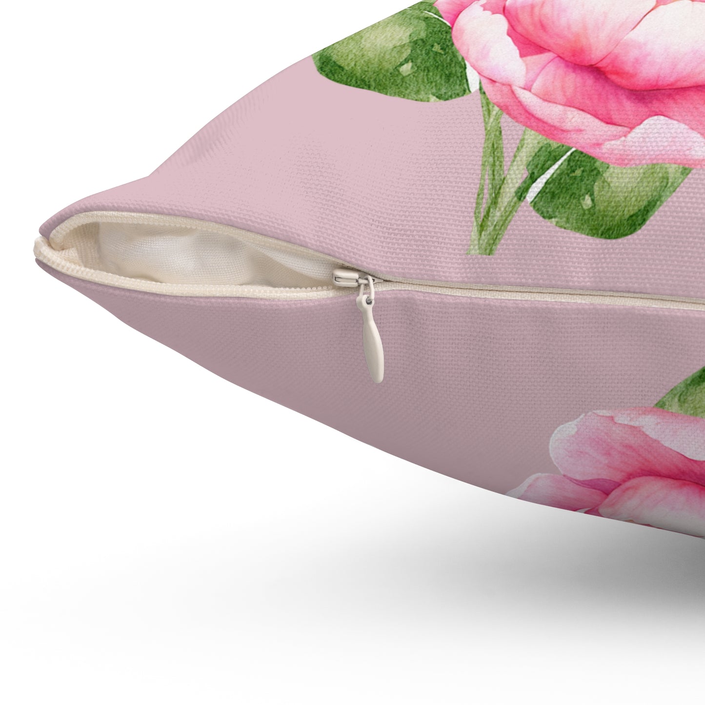 Personalize it! Watercolor Hummingbird Floral Throw Pillow