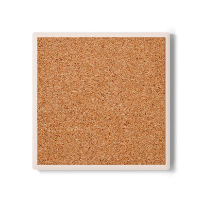 Personalize it! Cedar & Stone Monogram Ceramic Coaster