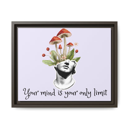 Botanical & Classical Framed Canvas Wall Art — Personalized Inspirational Print