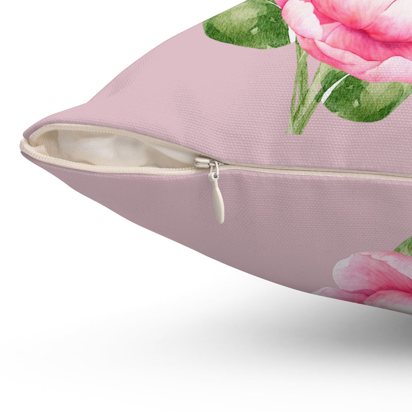 Personalize it! Watercolor Hummingbird Floral Throw Pillow