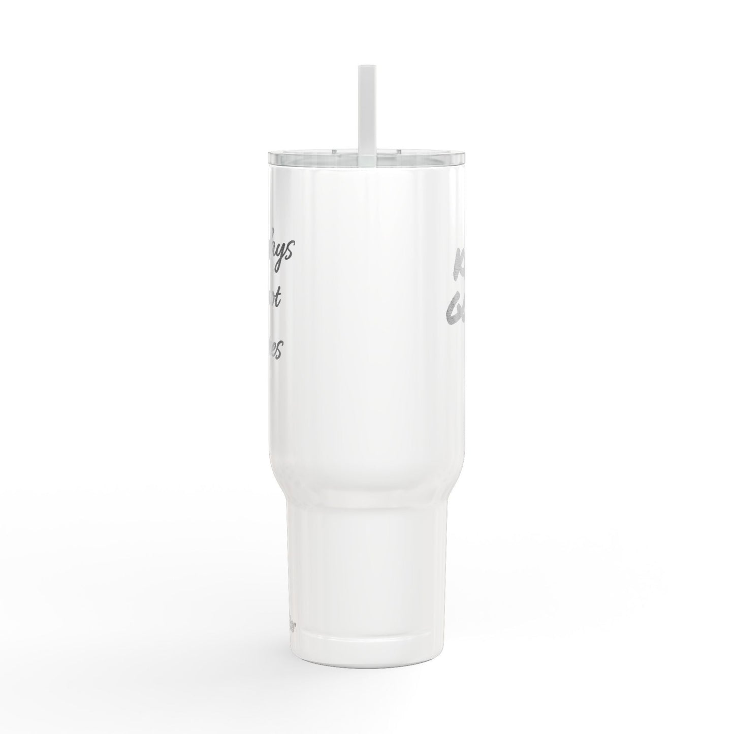 Engraved 40oz Insulated Tumbler — "Bad Days Are Not Failures" Personalized Travel Mug