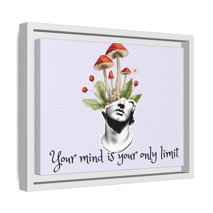 Botanical & Classical Framed Canvas Wall Art — Personalized Inspirational Print