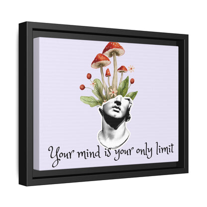 Botanical & Classical Framed Canvas Wall Art — Personalized Inspirational Print
