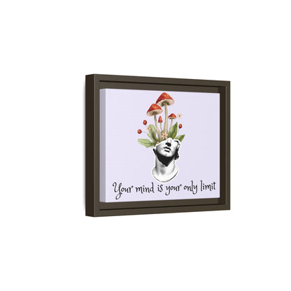 Botanical & Classical Framed Canvas Wall Art — Personalized Inspirational Print