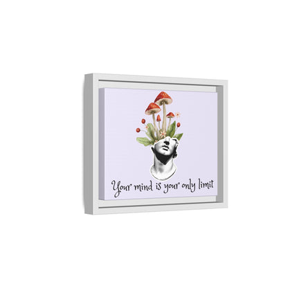 Botanical & Classical Framed Canvas Wall Art — Personalized Inspirational Print