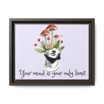 Botanical & Classical Framed Canvas Wall Art — Personalized Inspirational Print