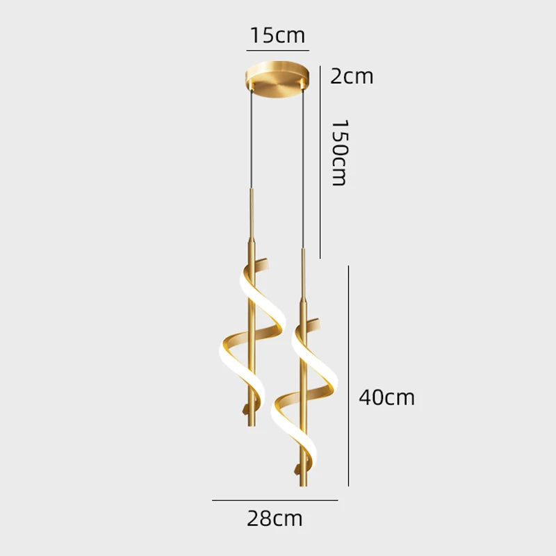 Nordic Copper LED Wall Sconce — 3-Color Switchable Bedside & Living Room Lamp in Black or Gold, 2 Styles