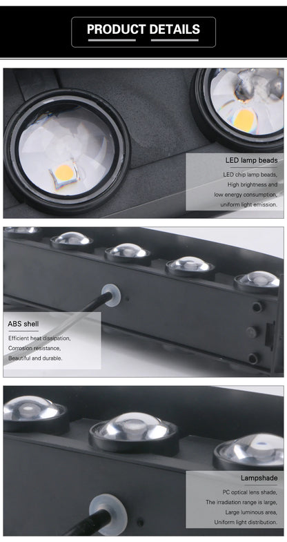 LED Up & Down Wall Lamp — Waterproof Indoor & Outdoor Wall Light in 5 Wattages & 2 Color Temperatures
