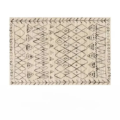 Moroccan Geometric Area Rug — Bohemian Persian Style Luxury Carpet in 9 Sizes & 18 Patterns