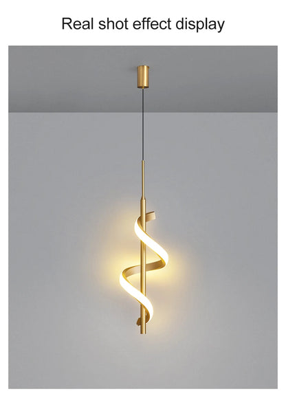 Nordic Copper LED Wall Sconce — 3-Color Switchable Bedside & Living Room Lamp in Black or Gold, 2 Styles