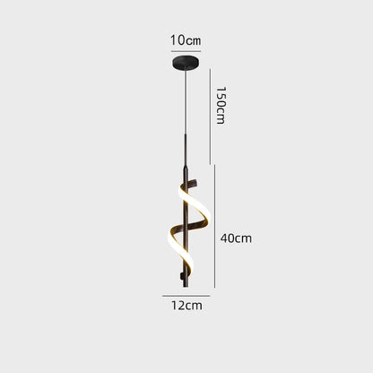Nordic Copper LED Wall Sconce — 3-Color Switchable Bedside & Living Room Lamp in Black or Gold, 2 Styles