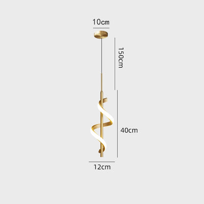 Nordic Copper LED Wall Sconce — 3-Color Switchable Bedside & Living Room Lamp in Black or Gold, 2 Styles