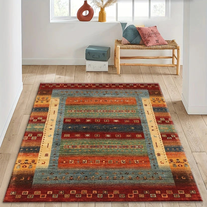 Moroccan Geometric Area Rug — Bohemian Persian Style Luxury Carpet in 9 Sizes & 18 Patterns