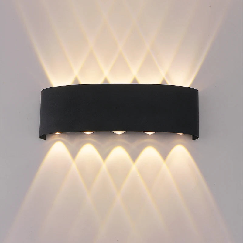 LED Up & Down Wall Lamp — Waterproof Indoor & Outdoor Wall Light in 5 Wattages & 2 Color Temperatures