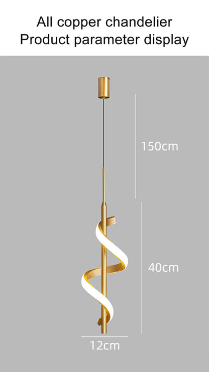 Nordic Copper LED Wall Sconce — 3-Color Switchable Bedside & Living Room Lamp in Black or Gold, 2 Styles