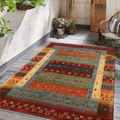 Moroccan Geometric Area Rug — Bohemian Persian Style Luxury Carpet in 9 Sizes & 18 Patterns