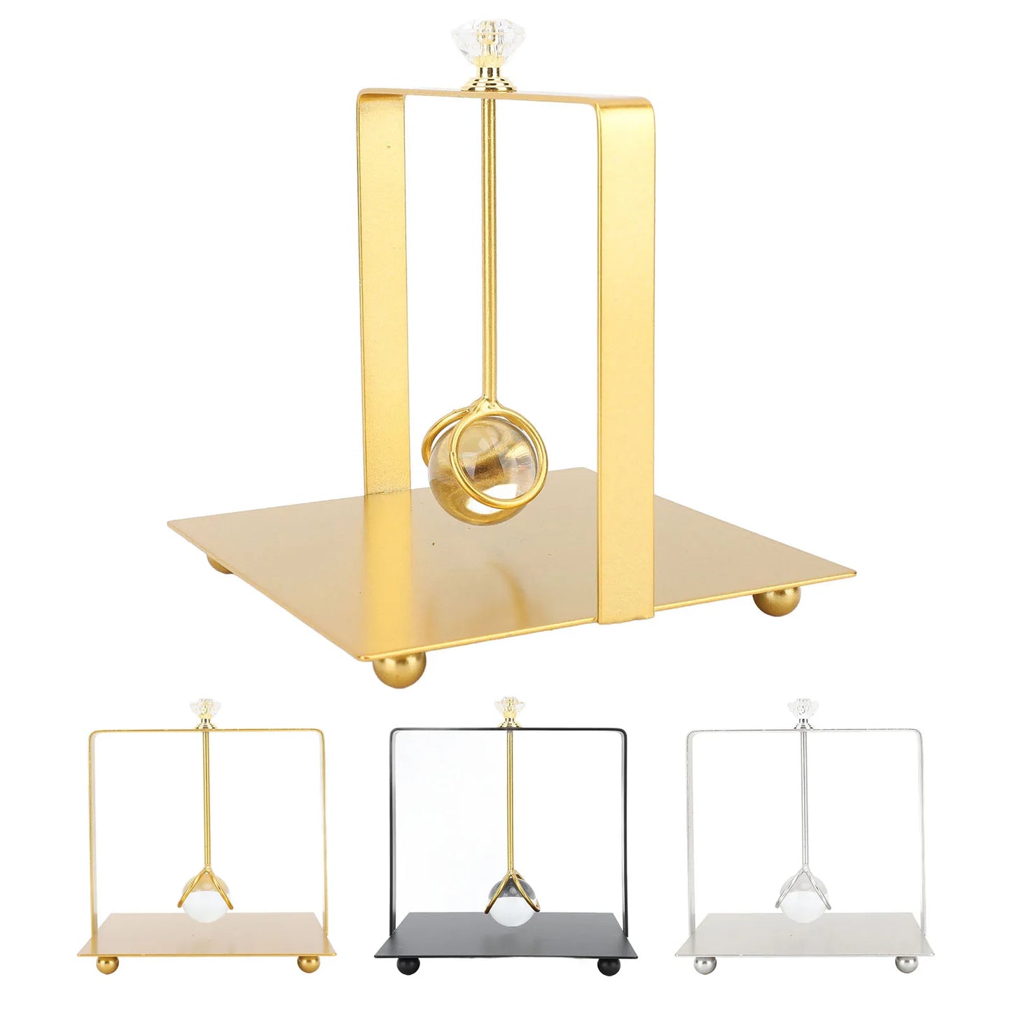 Modern Metal Napkin Holder with Lift Handle — Elegant Square Dispenser for Home & Dining