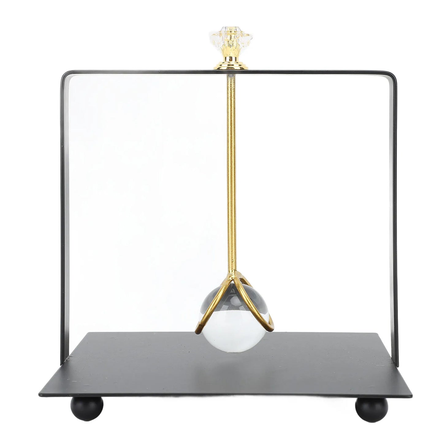 Modern Metal Napkin Holder with Lift Handle — Elegant Square Dispenser for Home & Dining