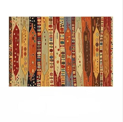 Moroccan Geometric Area Rug — Bohemian Persian Style Luxury Carpet in 9 Sizes & 18 Patterns