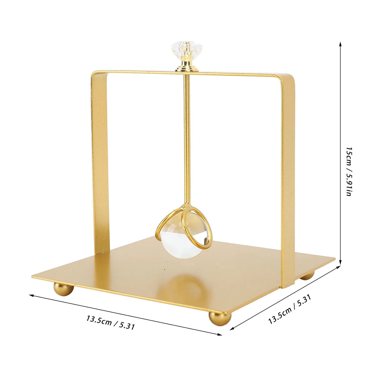 Modern Metal Napkin Holder with Lift Handle — Elegant Square Dispenser for Home & Dining