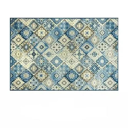 Moroccan Geometric Area Rug — Bohemian Persian Style Luxury Carpet in 9 Sizes & 18 Patterns