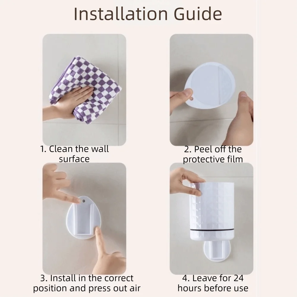 Self-Adhesive Wall Planter — Double Layer Hydroponic Hanging Flower Pot for Indoor Walls