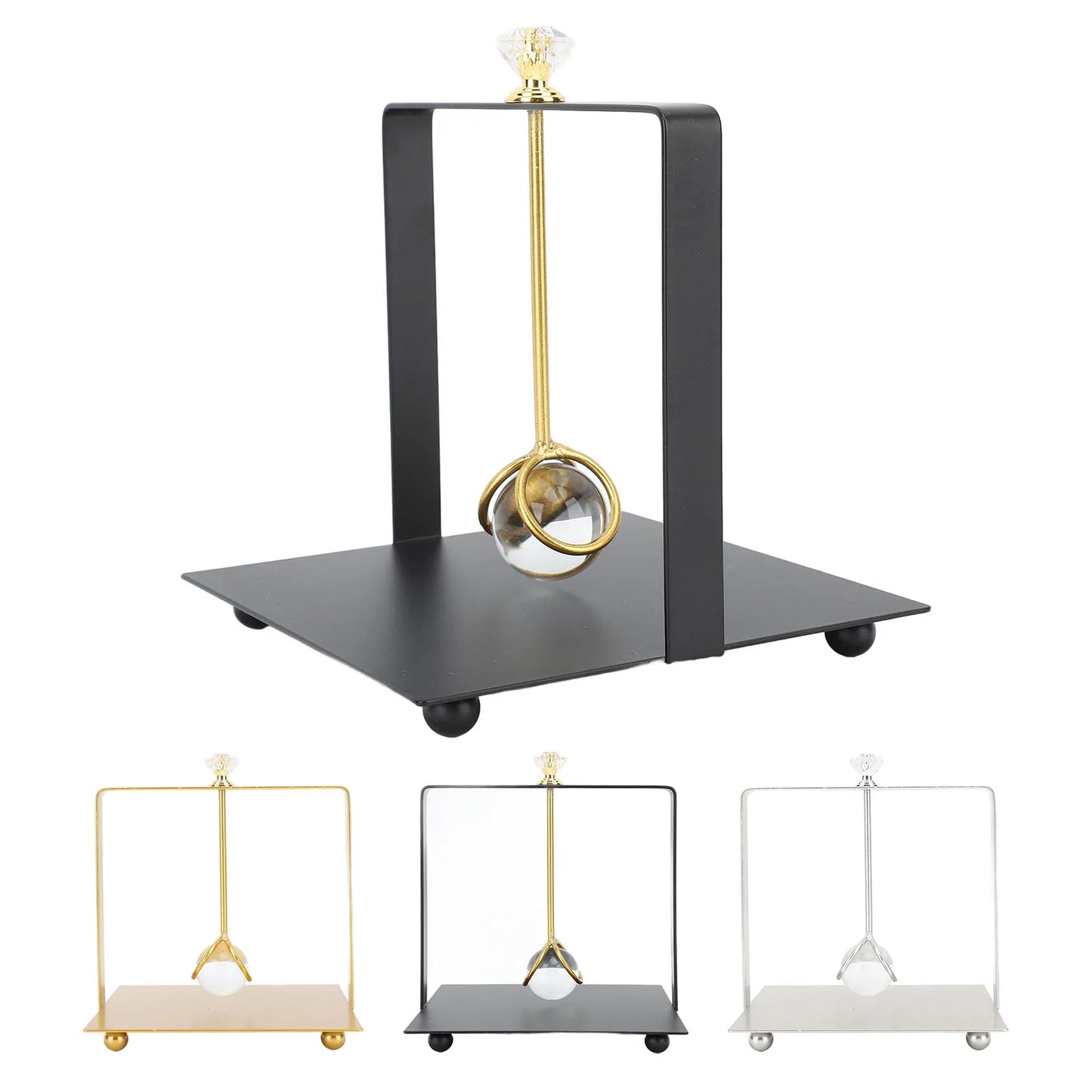 Modern Metal Napkin Holder with Lift Handle — Elegant Square Dispenser for Home & Dining