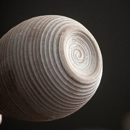 Handmade Antique Ceramic Vase — Modern Minimalist Decorative Vase for Home & Rustic Decor