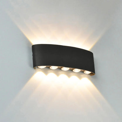 LED Up & Down Wall Lamp — Waterproof Indoor & Outdoor Wall Light in 5 Wattages & 2 Color Temperatures