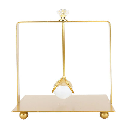 Modern Metal Napkin Holder with Lift Handle — Elegant Square Dispenser for Home & Dining