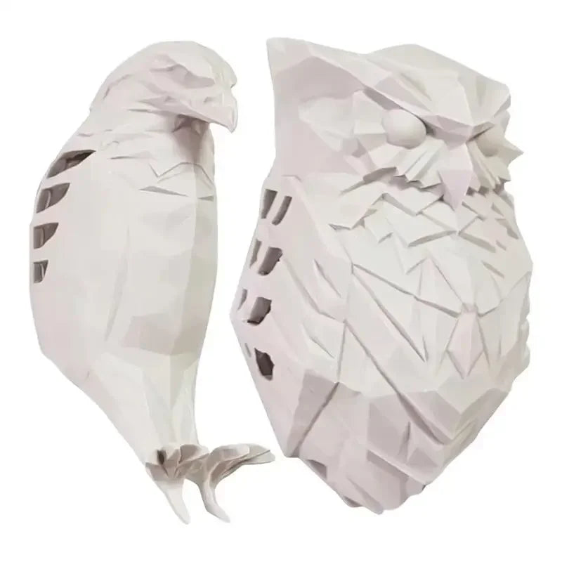 3D Animal Silhouette Wall Light Projector — Owl & Eagle Shadow Night Light for Home & Halloween Decor