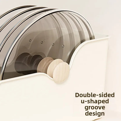 Under-Cabinet Kitchen Storage Box — Diagonal Seasoning & Sundries Organizer with or without Wheels