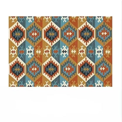 Moroccan Geometric Area Rug — Bohemian Persian Style Luxury Carpet in 9 Sizes & 18 Patterns